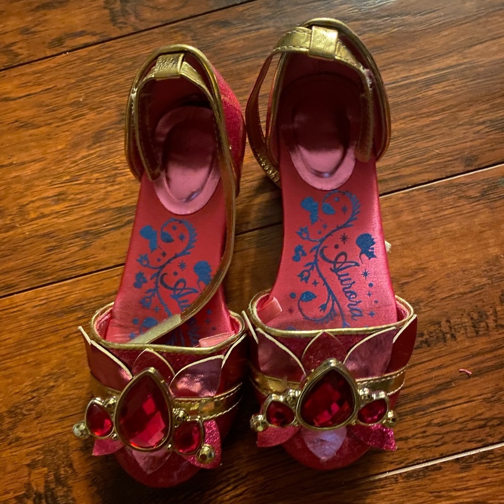 Princess Aurora Disney dress up shoes